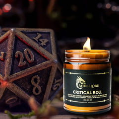 Critical Roll TTRPG Candle | Kessel Run Games Inc. 
