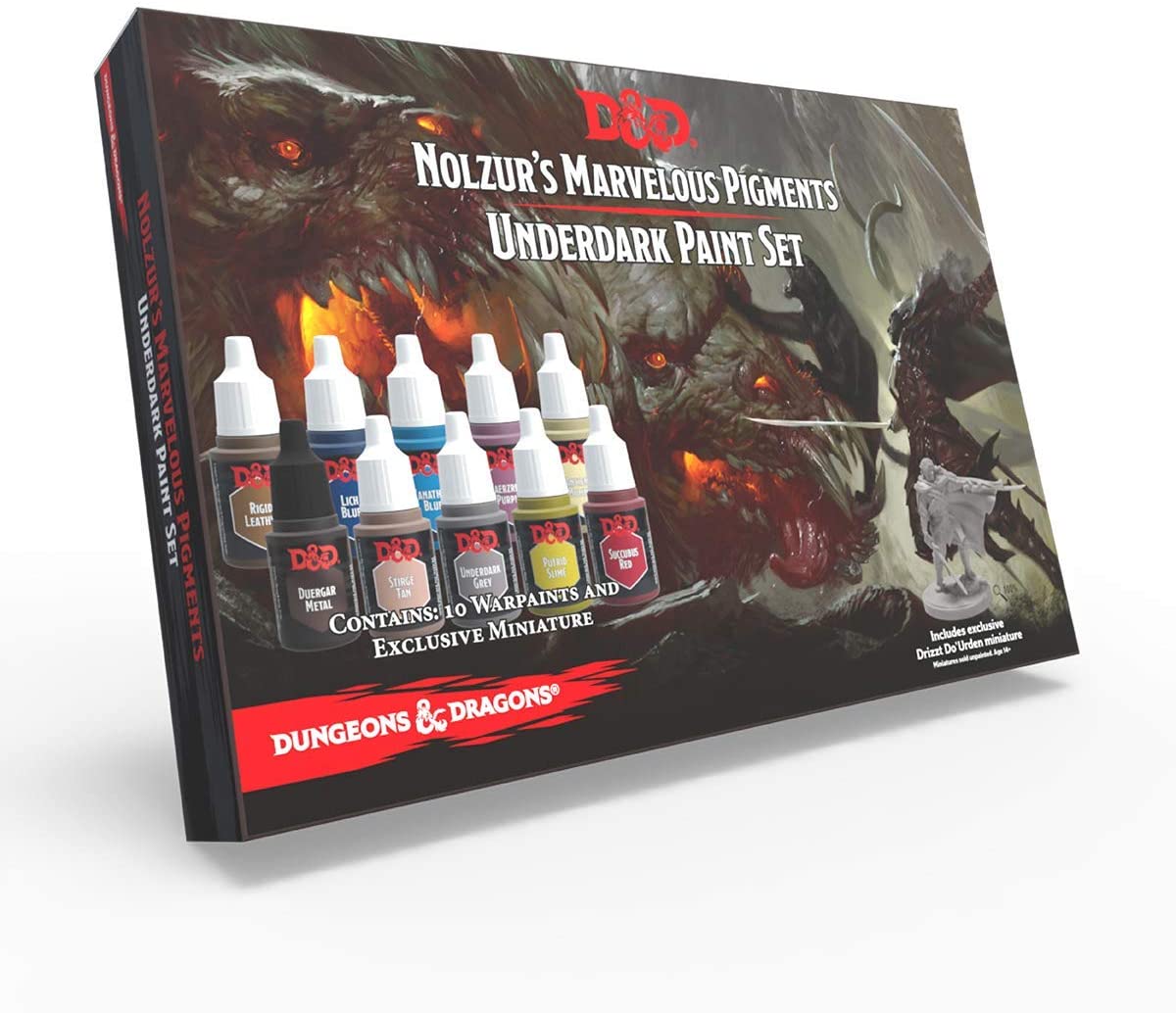 D&D: Nolzur's Marvelous Pigments - Underdark Paint Set | Kessel Run Games Inc. 