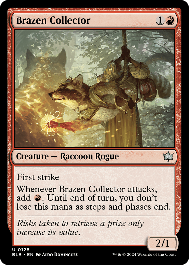 Brazen Collector [Bloomburrow] | Kessel Run Games Inc. 