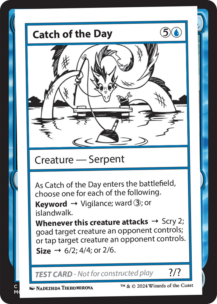 Catch of the Day [Mystery Booster 2 Playtest Cards] | Kessel Run Games Inc. 