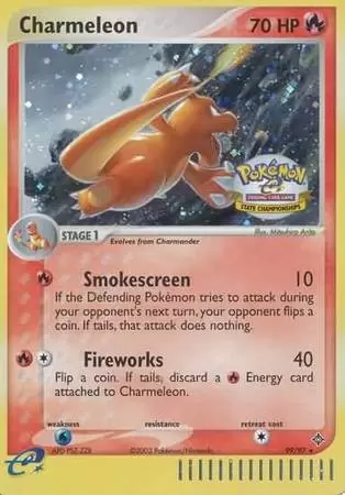 Charmeleon (99/97) (State Championships 2004) [League & Championship Cards] | Kessel Run Games Inc. 