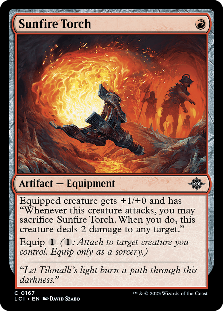 Sunfire Torch [The Lost Caverns of Ixalan] | Kessel Run Games Inc. 