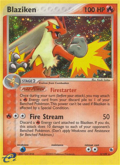 Blaziken (3/109) [EX: Ruby & Sapphire] | Kessel Run Games Inc. 