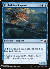 Frilled Sea Serpent [Mystery Booster] | Kessel Run Games Inc. 