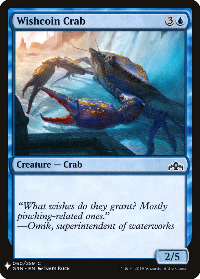 Wishcoin Crab [Mystery Booster] | Kessel Run Games Inc. 