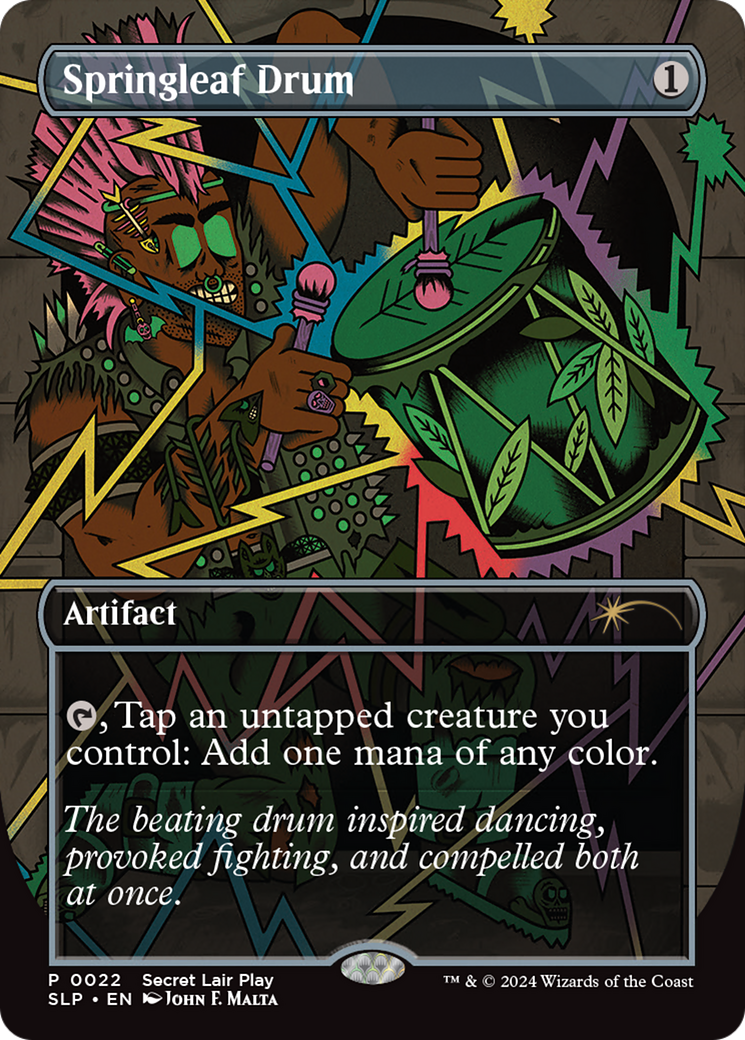 Springleaf Drum [Pro Tour Promos] | Kessel Run Games Inc. 