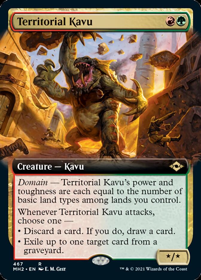 Territorial Kavu (Extended Art) [Modern Horizons 2] | Kessel Run Games Inc. 