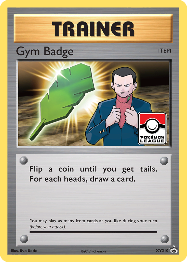 Gym Badge (XY210) (Giovanni) [XY: Black Star Promos] | Kessel Run Games Inc. 