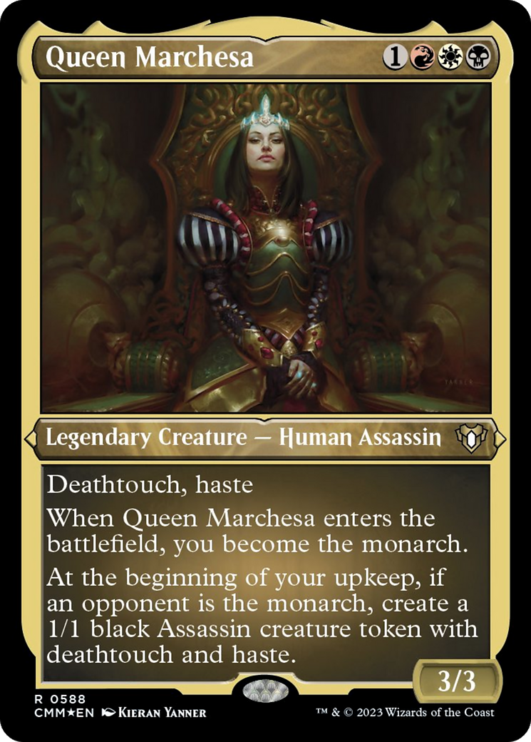 Queen Marchesa (Foil Etched) [Commander Masters] | Kessel Run Games Inc. 