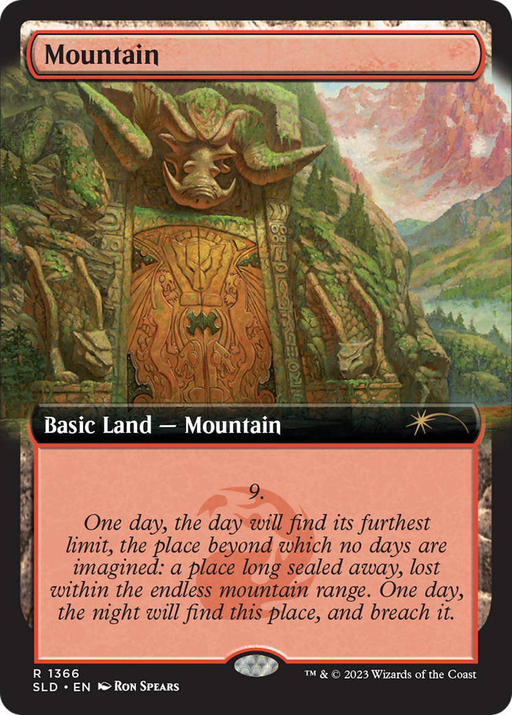 Mountain (1366) [Secret Lair Drop Series] | Kessel Run Games Inc. 