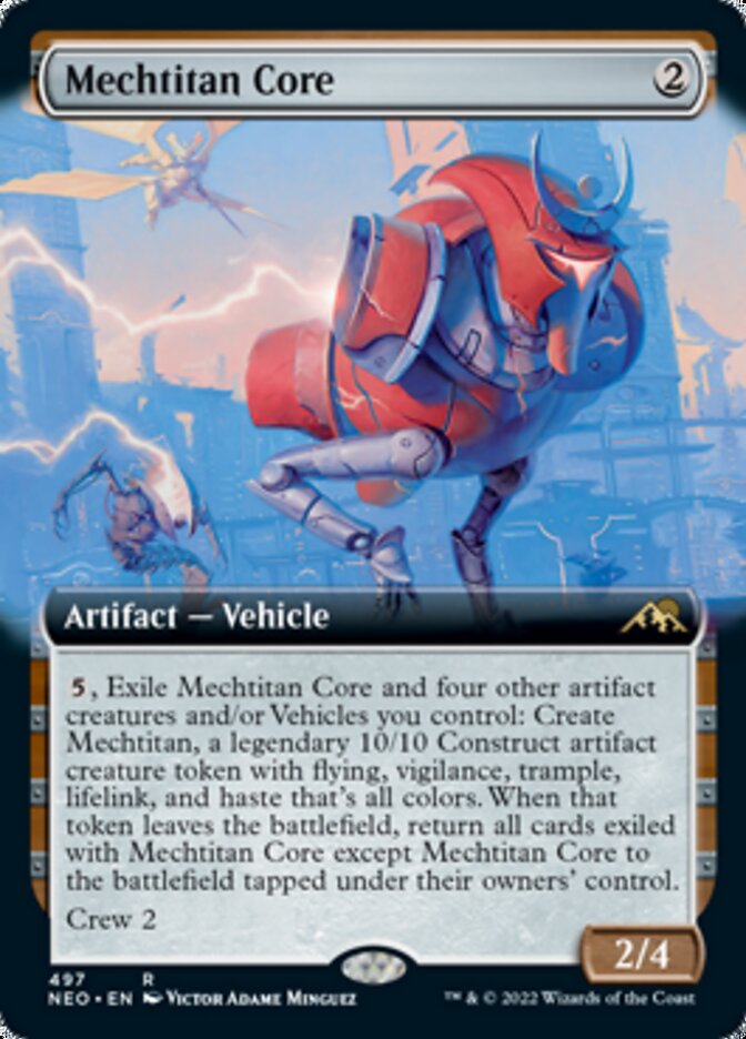 Mechtitan Core (Extended Art) [Kamigawa: Neon Dynasty] | Kessel Run Games Inc. 