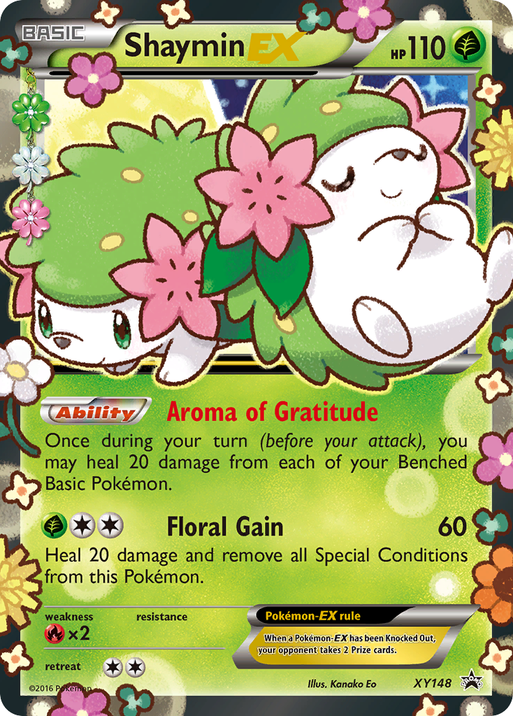 Shaymin EX (XY148) [XY: Black Star Promos] | Kessel Run Games Inc. 