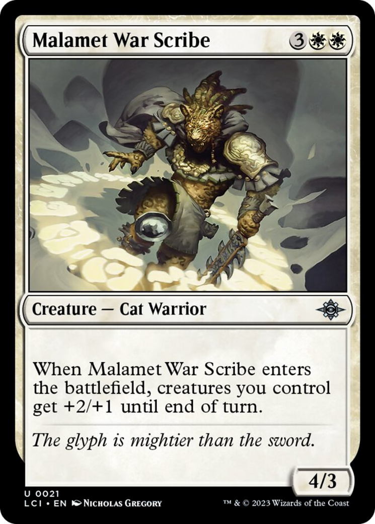 Malamet War Scribe [The Lost Caverns of Ixalan] | Kessel Run Games Inc. 