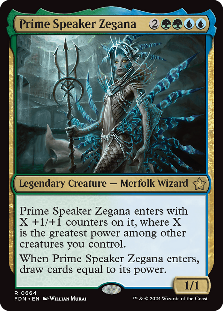 Prime Speaker Zegana [Foundations] | Kessel Run Games Inc. 