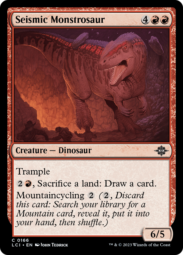 Seismic Monstrosaur [The Lost Caverns of Ixalan] | Kessel Run Games Inc. 