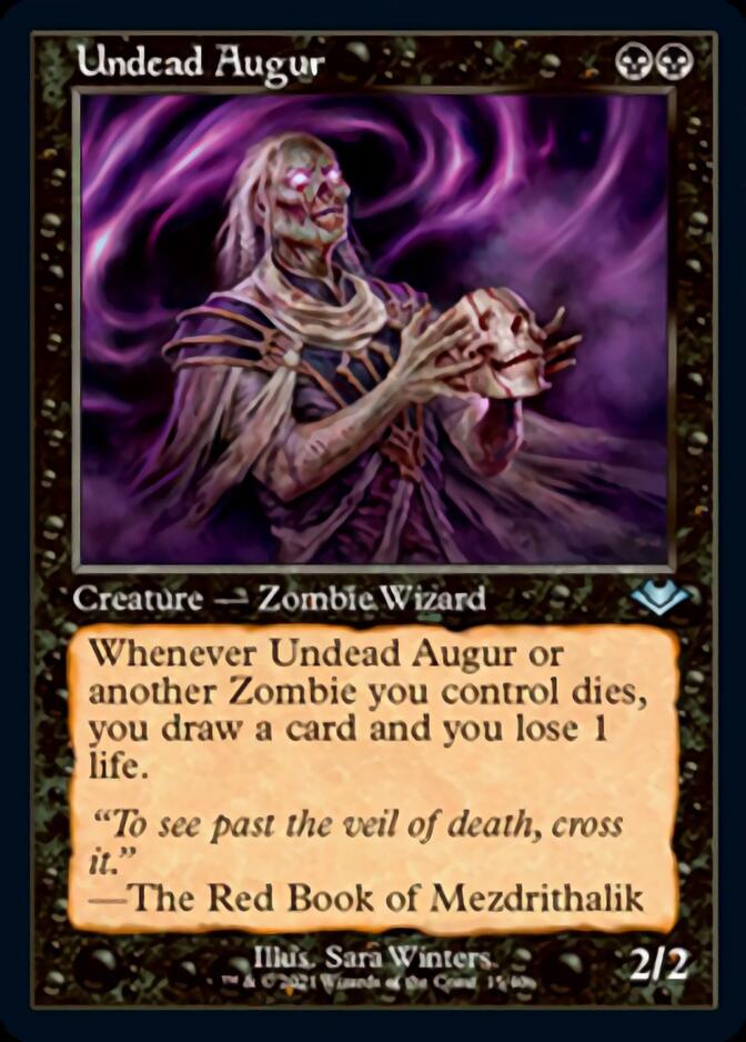 Undead Augur (Retro Foil Etched) [Modern Horizons] | Kessel Run Games Inc. 