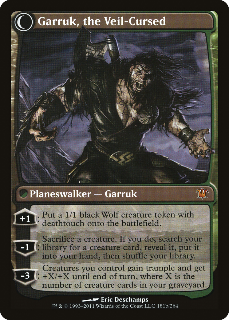 Garruk Relentless // Garruk, the Veil-Cursed [Secret Lair: From Cute to Brute] | Kessel Run Games Inc. 