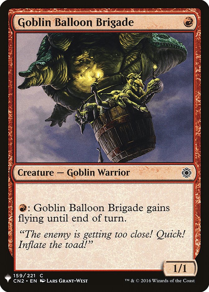 Goblin Balloon Brigade [Mystery Booster] | Kessel Run Games Inc. 