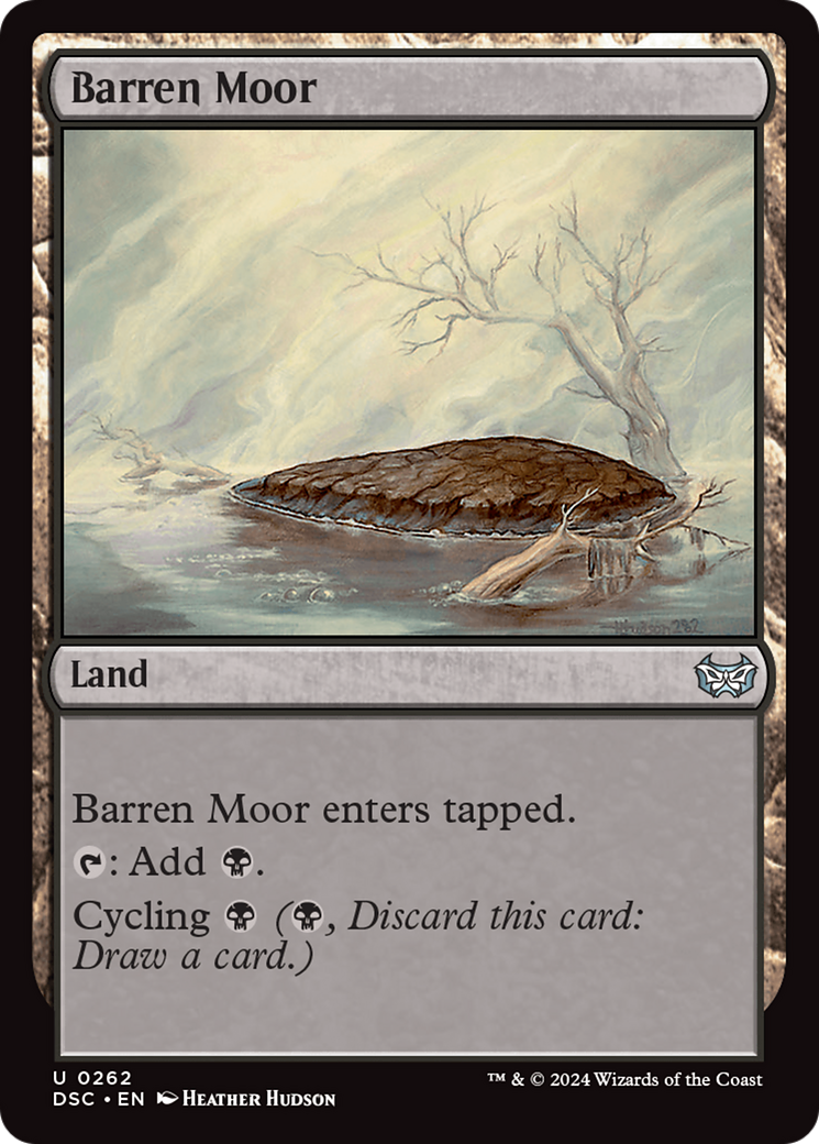 Barren Moor [Duskmourn: House of Horror Commander] | Kessel Run Games Inc. 