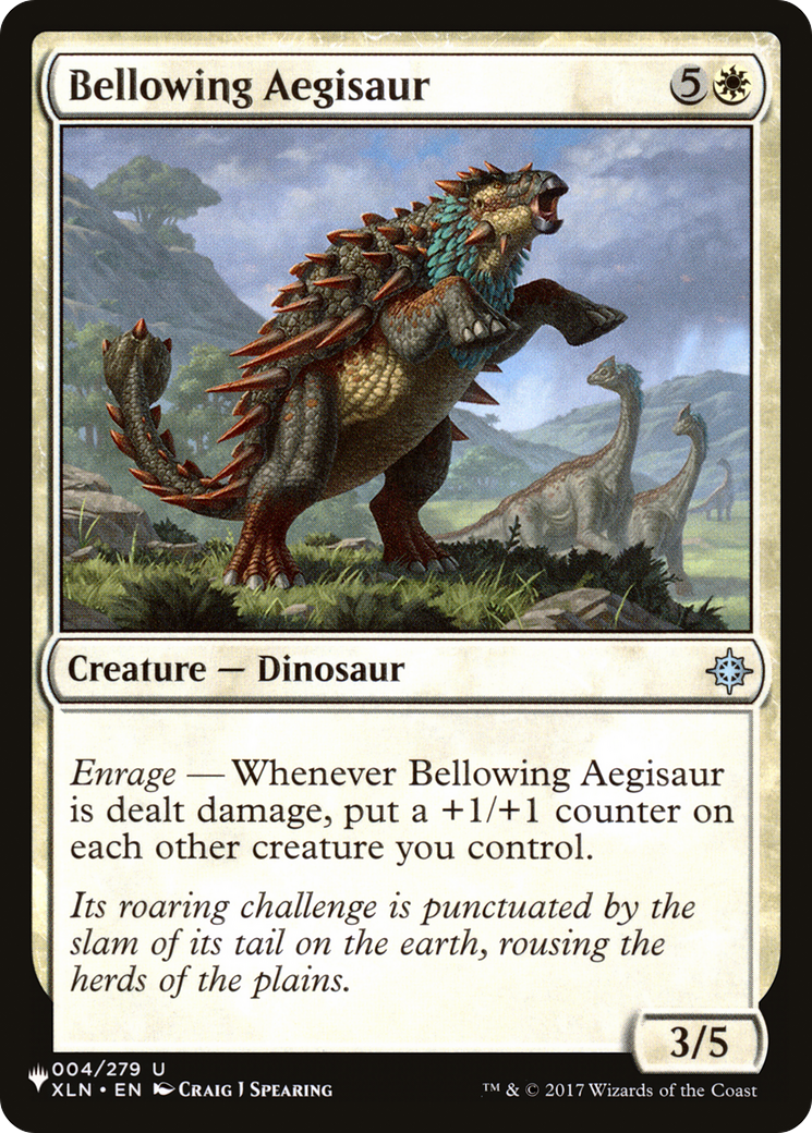 Bellowing Aegisaur [The List Reprints] | Kessel Run Games Inc. 