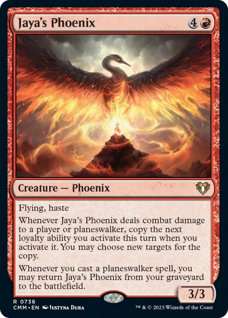 Jaya's Phoenix [Commander Masters] | Kessel Run Games Inc. 