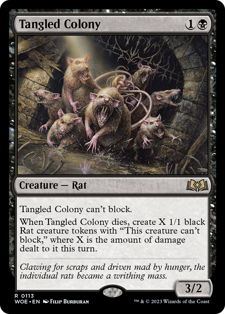 Tangled Colony [Wilds of Eldraine] | Kessel Run Games Inc. 