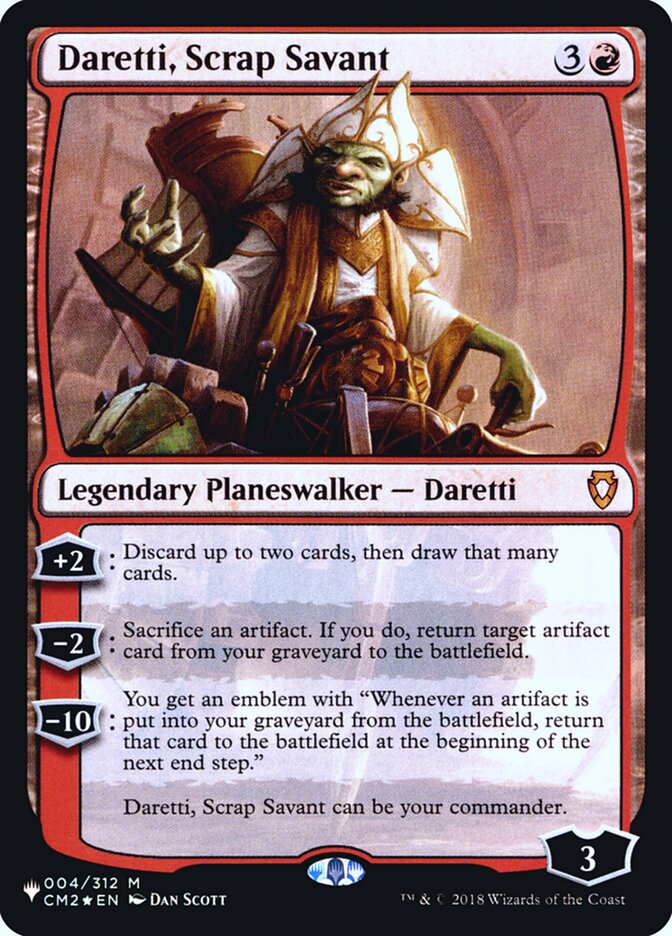 Daretti, Scrap Savant [Secret Lair: Heads I Win, Tails You Lose] | Kessel Run Games Inc. 