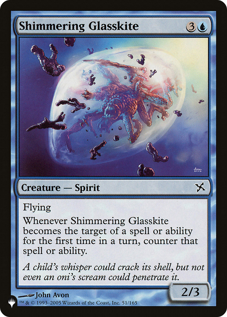 Shimmering Glasskite [The List Reprints] | Kessel Run Games Inc. 