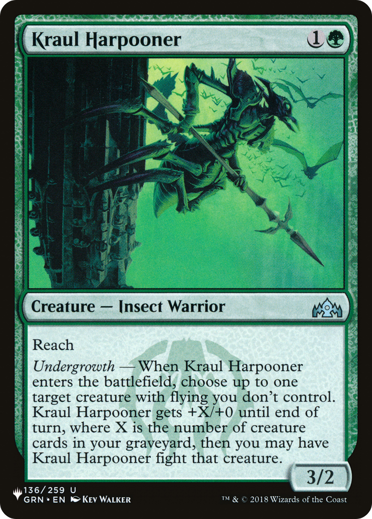 Kraul Harpooner [The List Reprints] | Kessel Run Games Inc. 