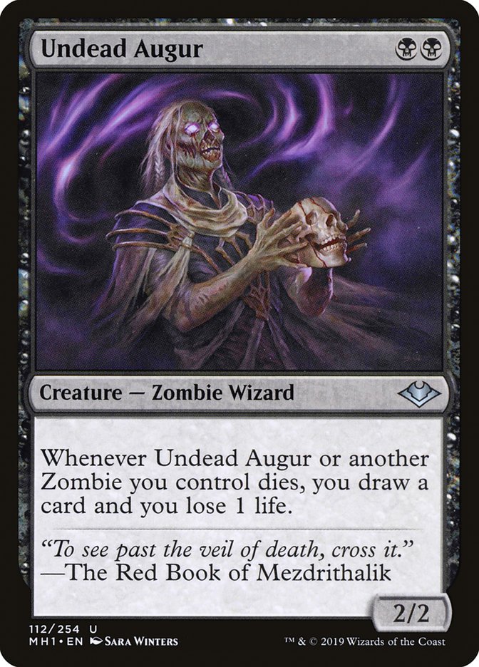 Undead Augur [Modern Horizons] | Kessel Run Games Inc. 