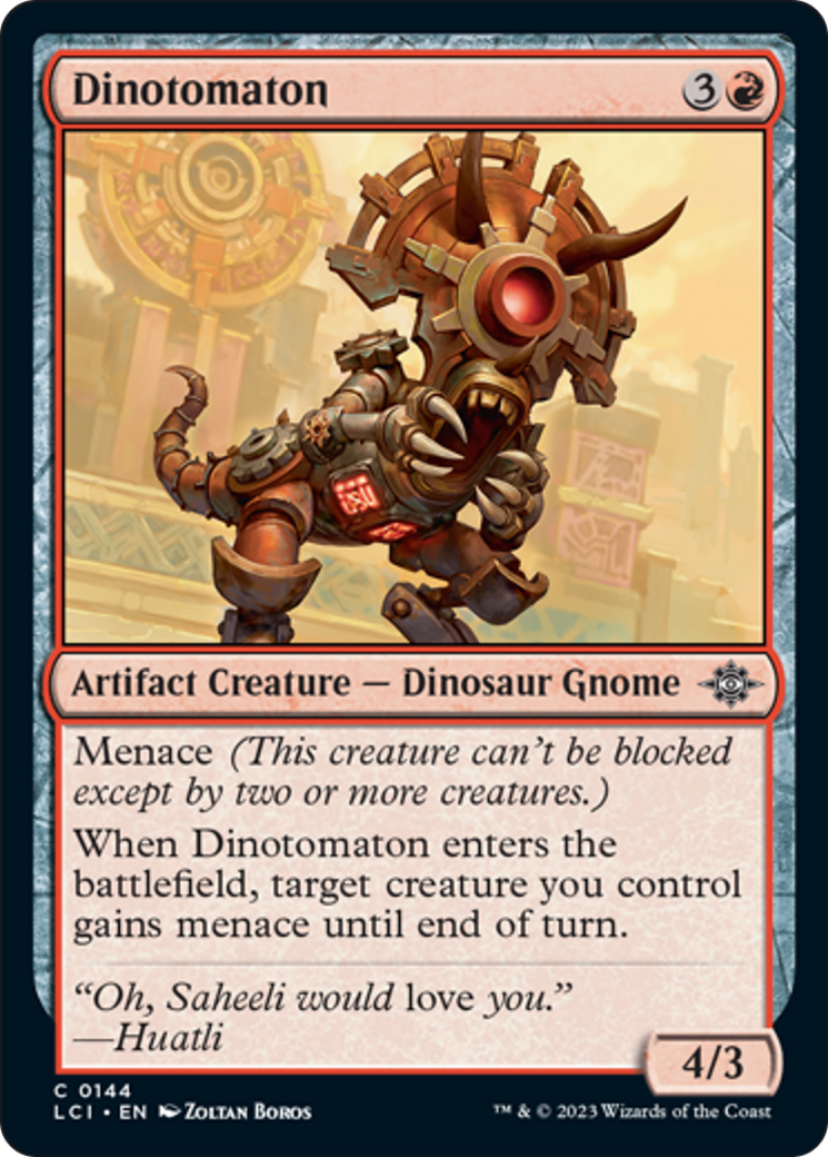 Dinotomaton [The Lost Caverns of Ixalan] | Kessel Run Games Inc. 