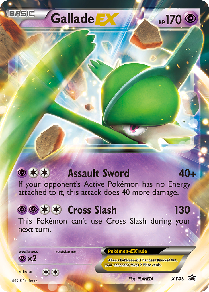 Gallade EX (XY45) [XY: Black Star Promos] | Kessel Run Games Inc. 