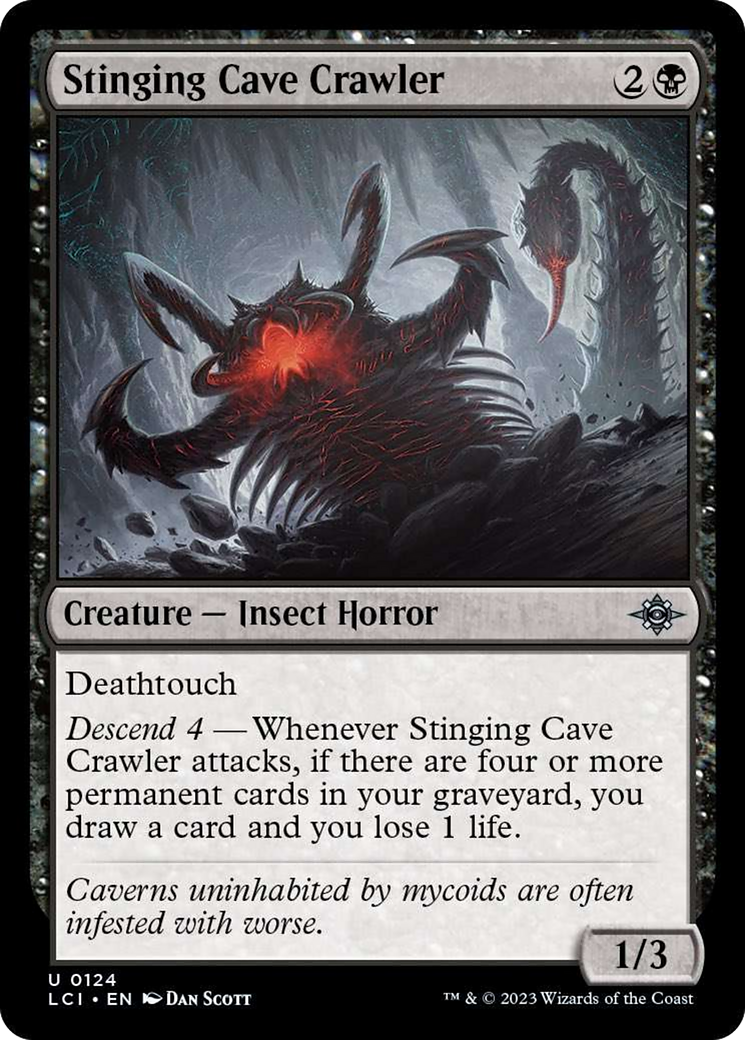 Stinging Cave Crawler [The Lost Caverns of Ixalan] | Kessel Run Games Inc. 