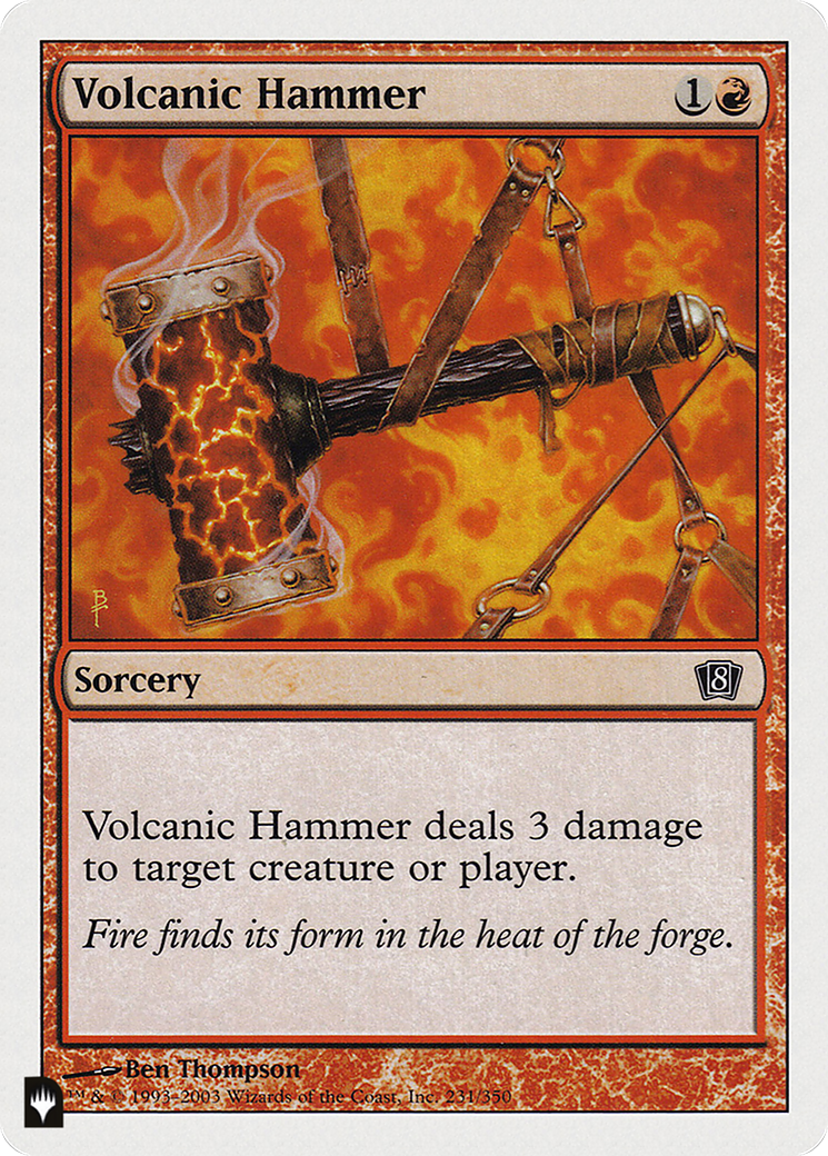 Volcanic Hammer [The List Reprints] | Kessel Run Games Inc. 