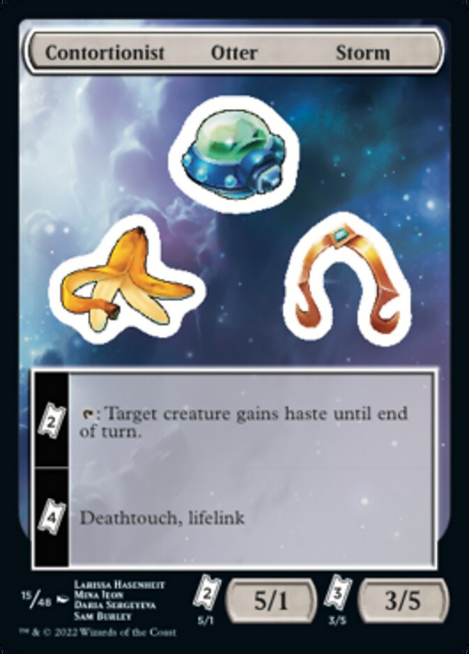 Contortionist Otter Storm [Unfinity Stickers] | Kessel Run Games Inc. 