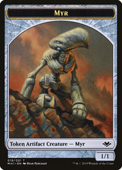 Goblin (010) // Myr (019) Double-Sided Token [Modern Horizons Tokens] | Kessel Run Games Inc. 