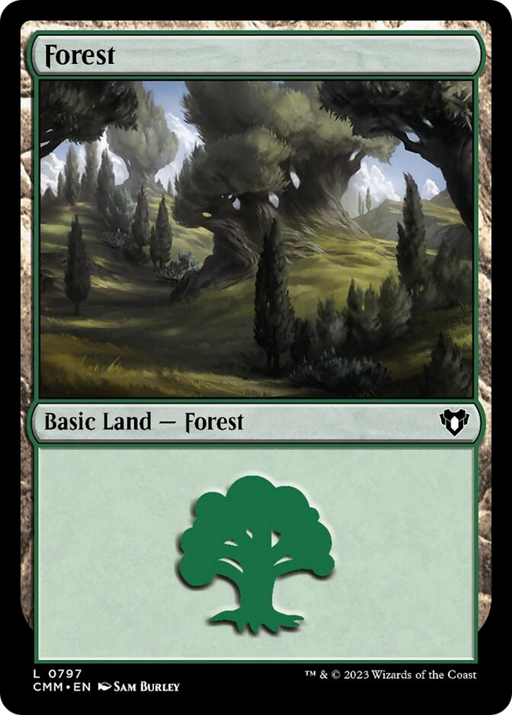 Forest (797) [Commander Masters] | Kessel Run Games Inc. 