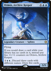 Ormos, Archive Keeper [The List] | Kessel Run Games Inc. 