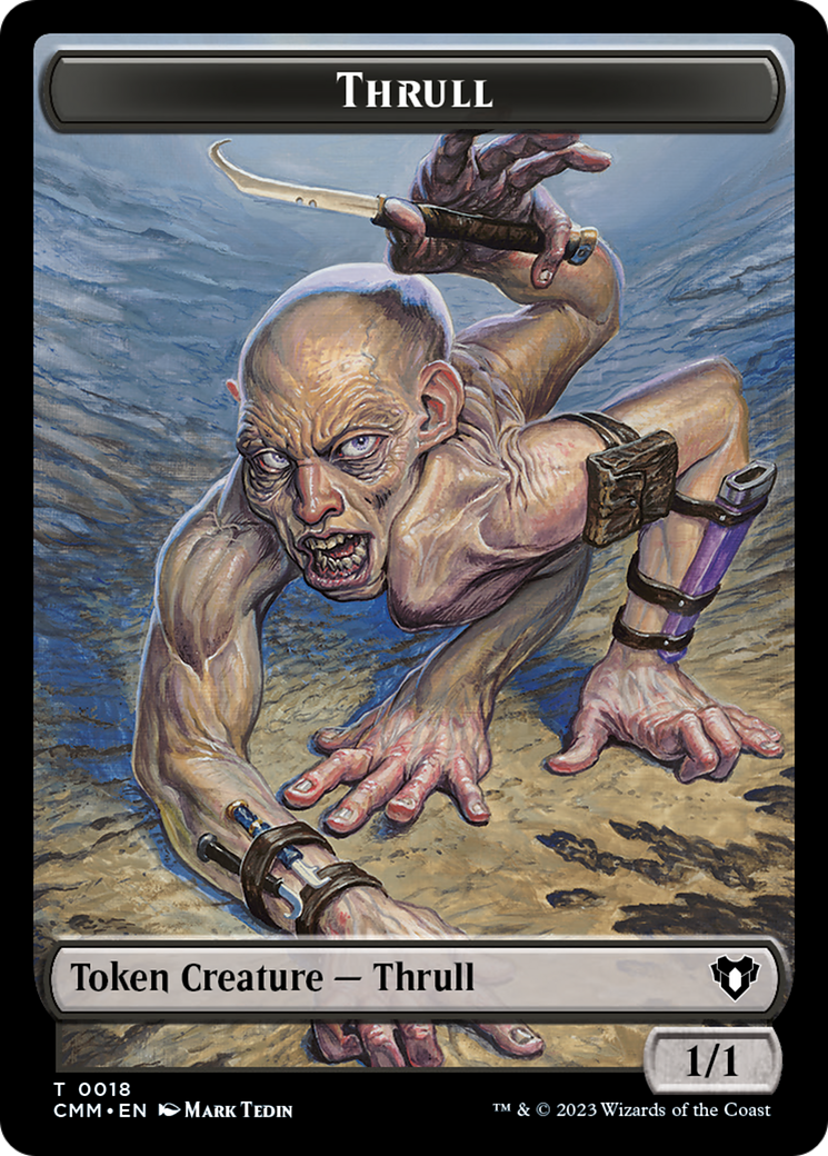 Thrull Token [Commander Masters Tokens] | Kessel Run Games Inc. 