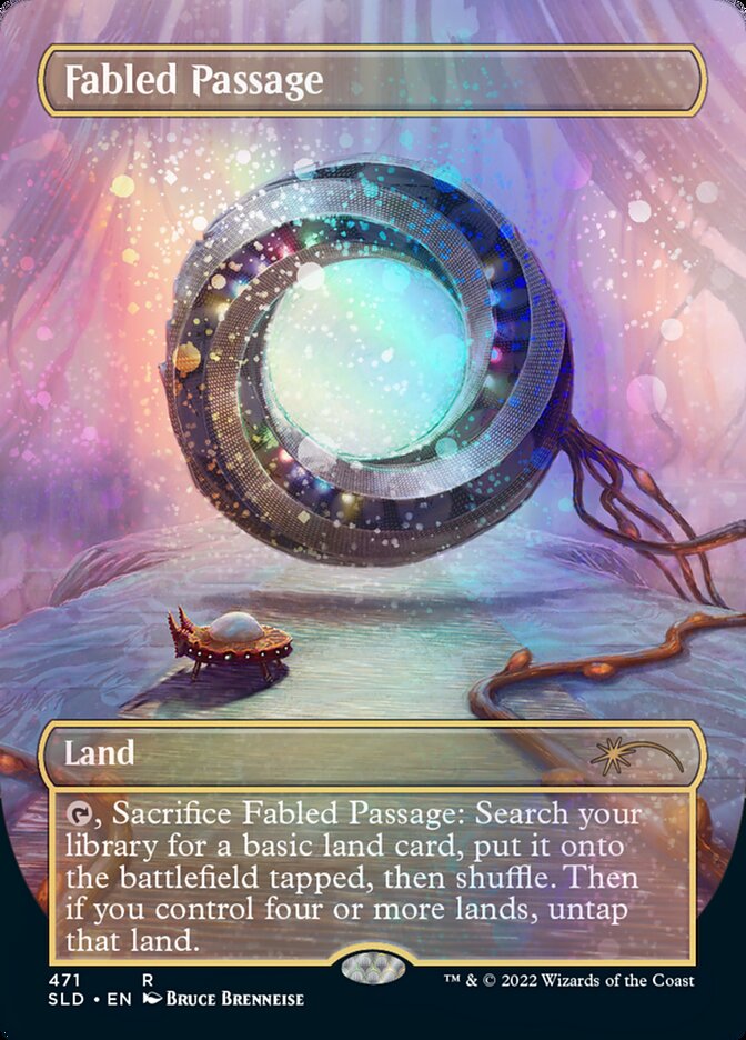 Fabled Passage (Galaxy Foil) [Secret Lair Drop Series] | Kessel Run Games Inc. 