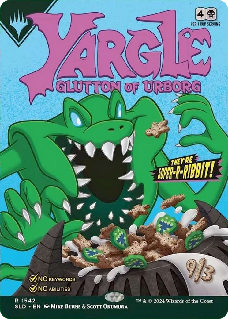 Yargle, Glutton of Urborg (Rainbow Foil) [Secret Lair Drop Series] | Kessel Run Games Inc. 