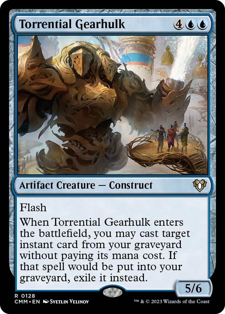 Torrential Gearhulk [Commander Masters] | Kessel Run Games Inc. 