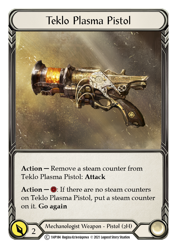 Teklo Plasma Pistol [1HP184] (History Pack 1) | Kessel Run Games Inc. 