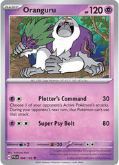 Oranguru (094/193) [Scarlet & Violet: Paldea Evolved] | Kessel Run Games Inc. 