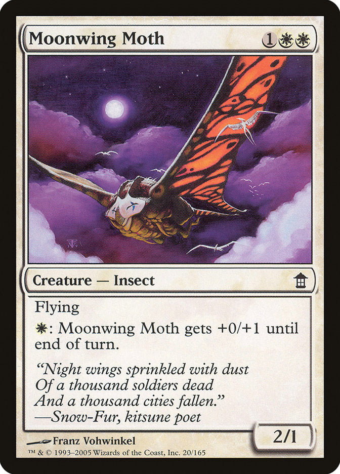 Moonwing Moth [Saviors of Kamigawa] | Kessel Run Games Inc. 
