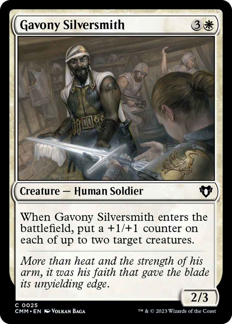 Gavony Silversmith [Commander Masters] | Kessel Run Games Inc. 