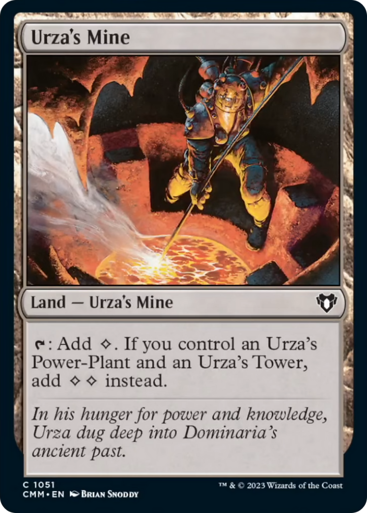 Urza's Mine [Commander Masters] | Kessel Run Games Inc. 