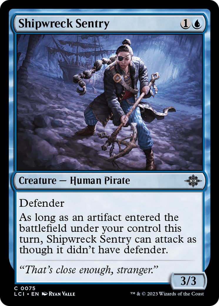 Shipwreck Sentry [The Lost Caverns of Ixalan] | Kessel Run Games Inc. 