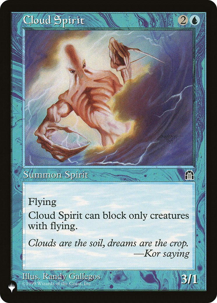 Cloud Spirit [The List Reprints] | Kessel Run Games Inc. 