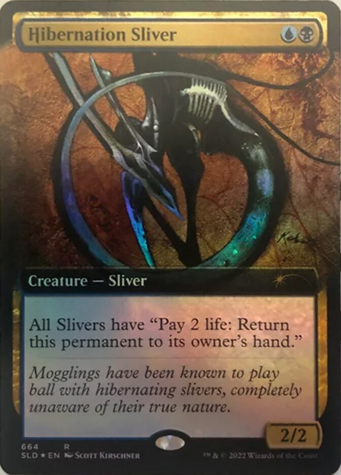 Hibernation Sliver (Extended Art) [Secret Lair Drop Promos] | Kessel Run Games Inc. 